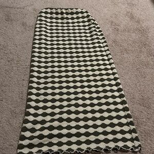 Topshop knitted stretch skirt size 6